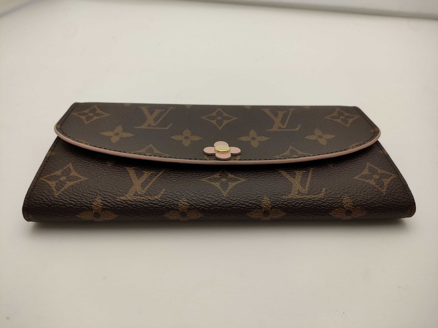LOUIS VUITTON Monogram M64202 Portefeuille Emily Flower Wallet