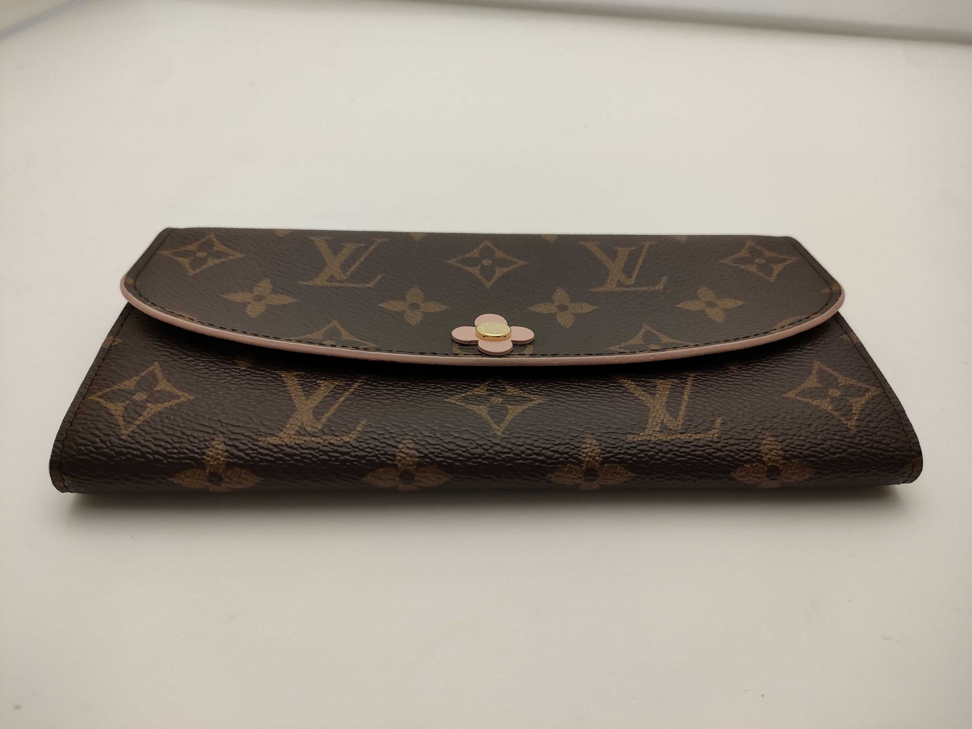 LOUIS VUITTON Monogram M64202 Portefeuille Emily Flower Wallet