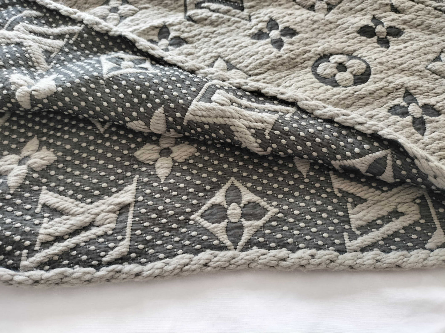 LOUIS VUITTON Monogram Echarpe Logomania Scarf