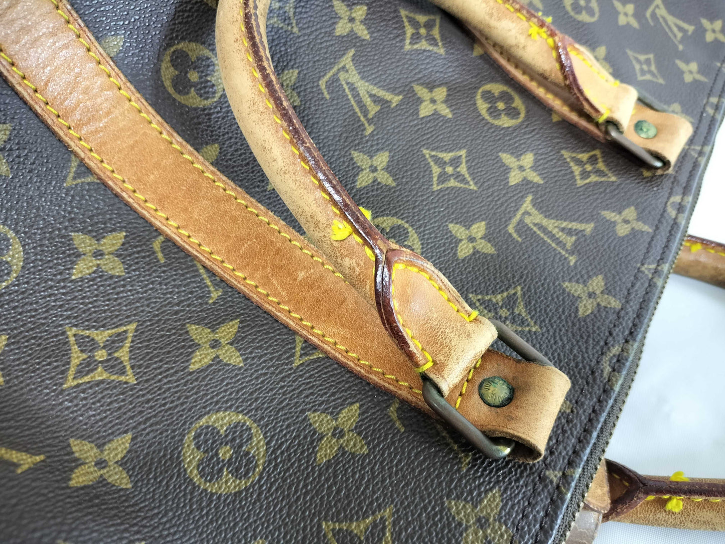 LOUIS VUITTON Monogram M41424 Keepall 55 Boston Bag