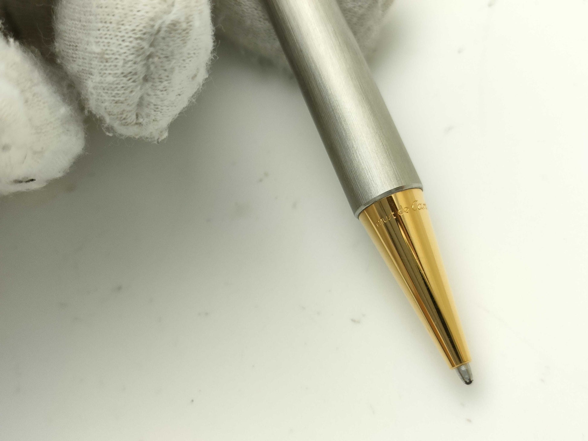 Cartier Santos de Cartier Ballpoint Pen/Twist-Style Fountain Pen