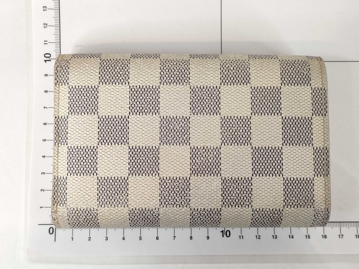 LOUIS VUITTON Damier Azur N63068 Portefeuille Alexandra Wallet