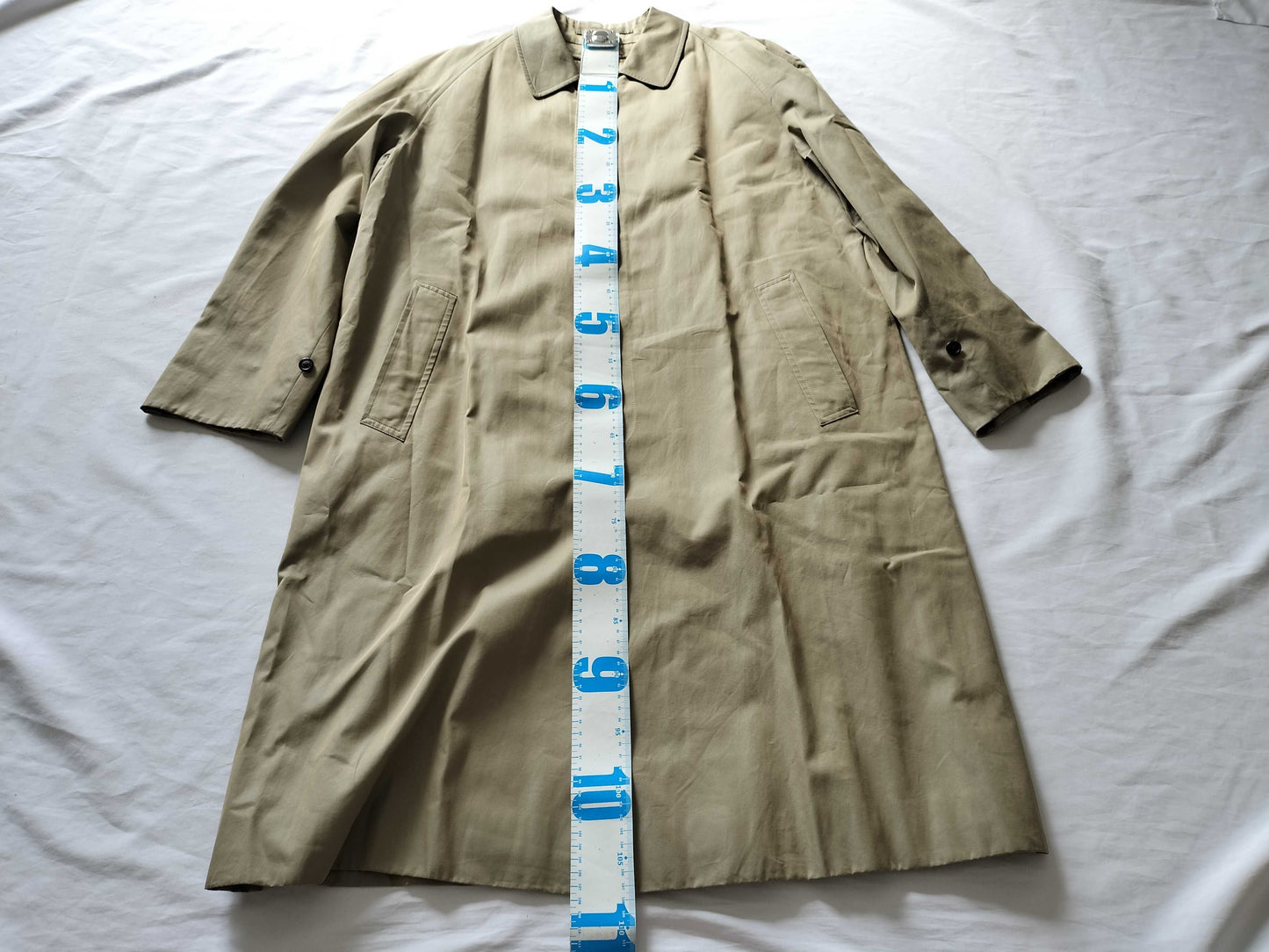 BURBERRY Men's Trench Coat with Nova Check Lining