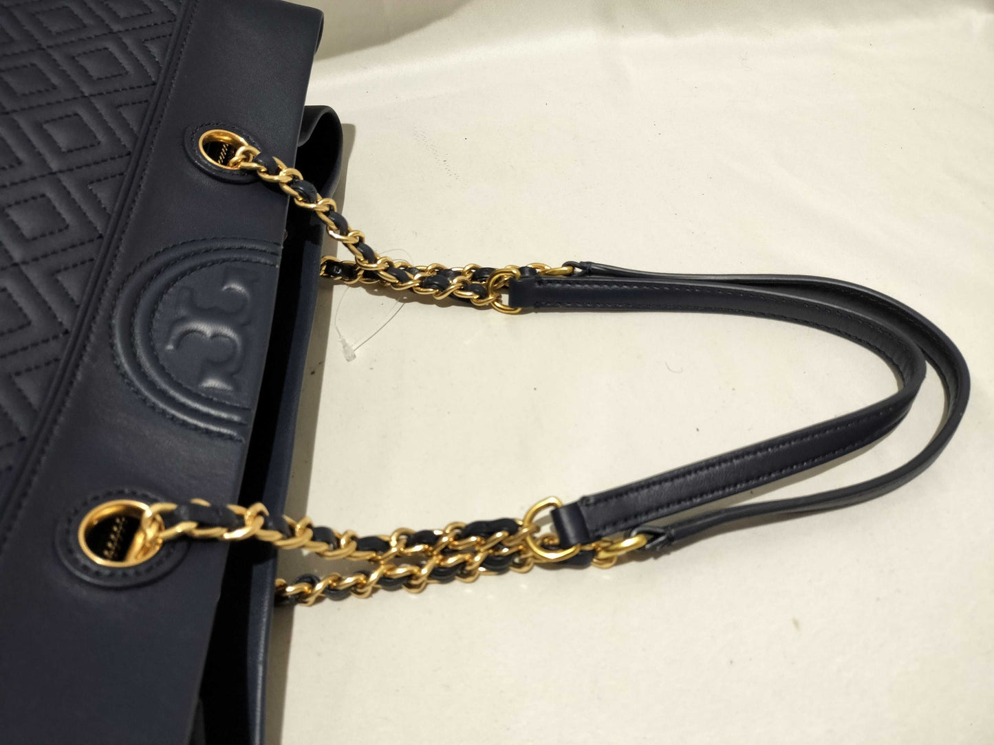 Tory Burch Fleming/Leather Shoulder Bag