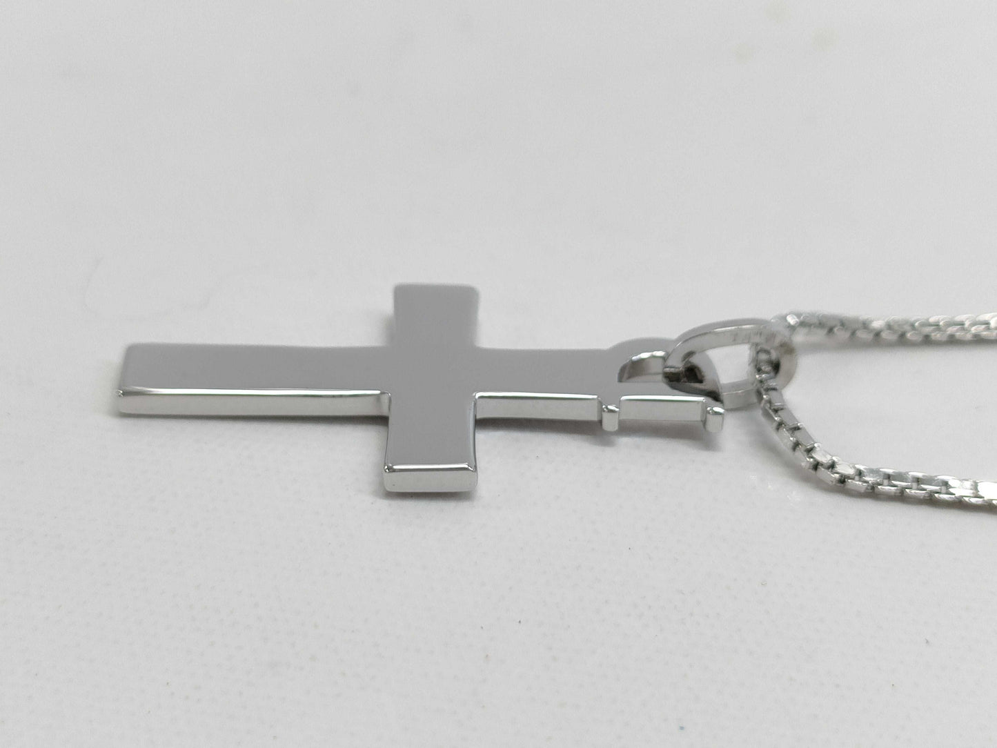 Dior Logo Cross Necklace Necklace