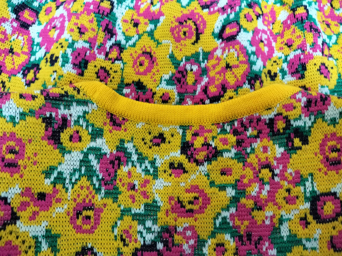 Yves Saint Laurent Floral Knit Other Apparel