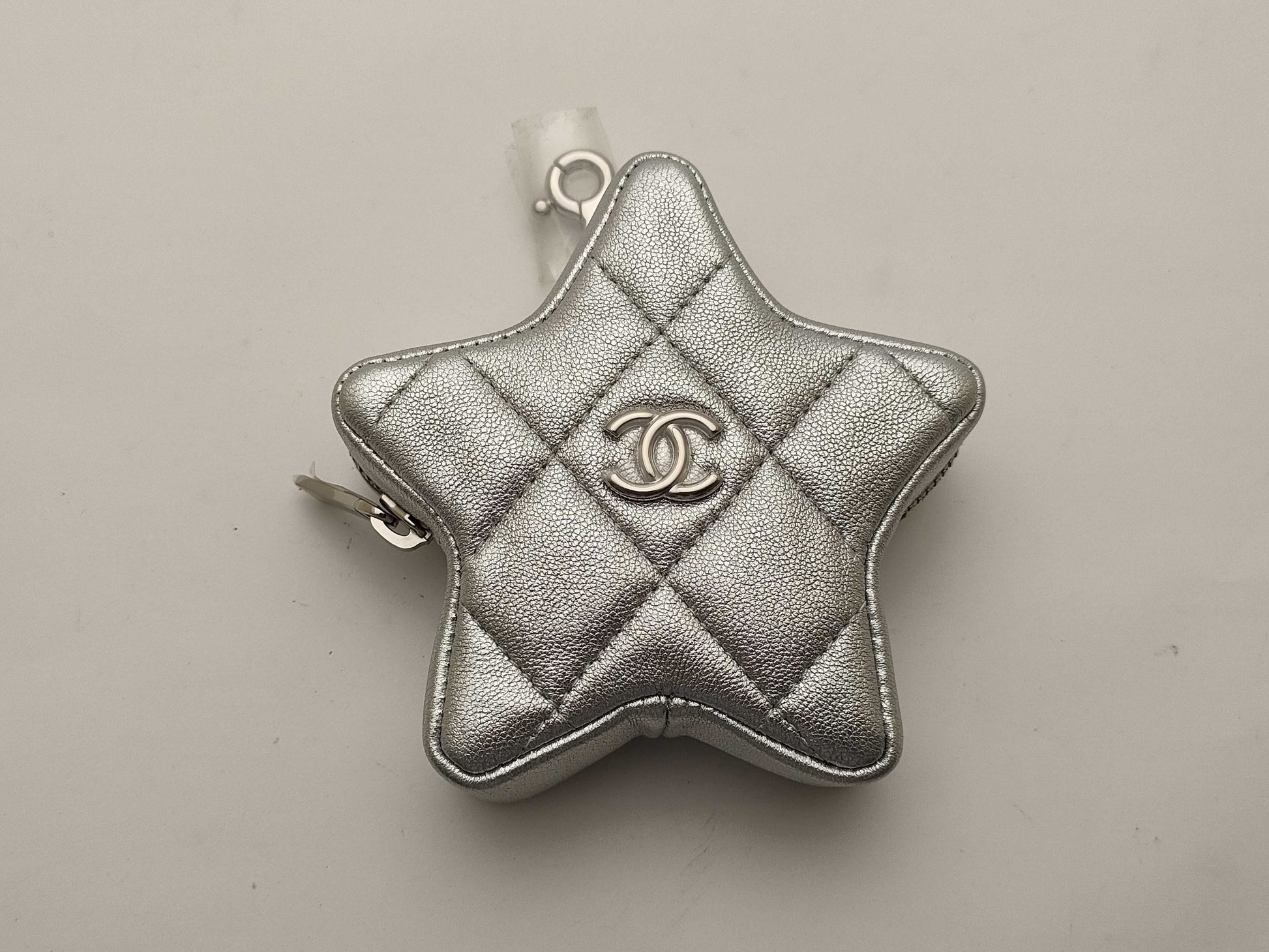 CHANEL Lambskin Matramskin Star 2023 Limited Edition Coin Case