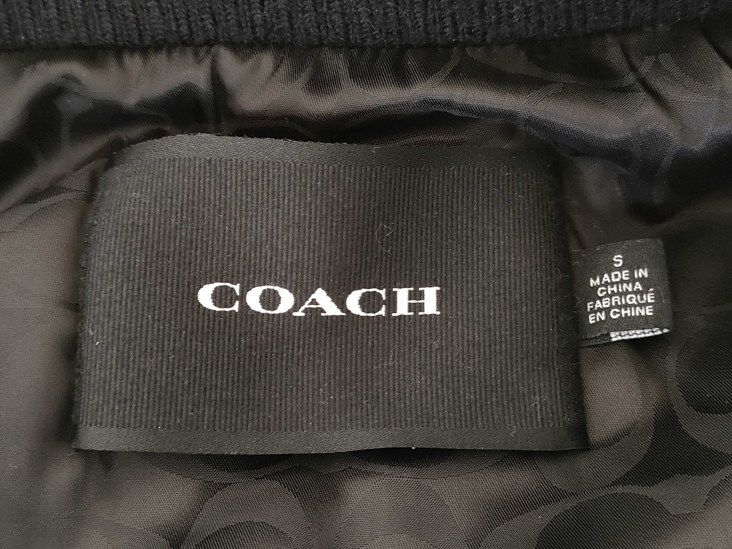 COACH Stadium Jacket Navy