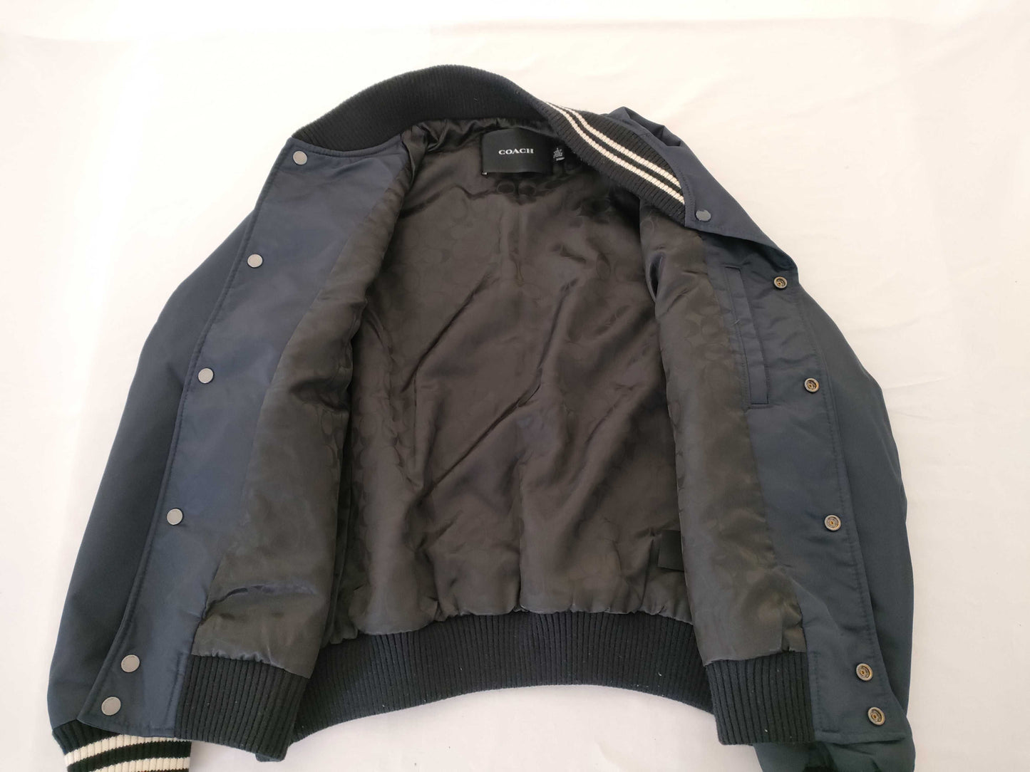 COACH Stadium Jacket Navy
