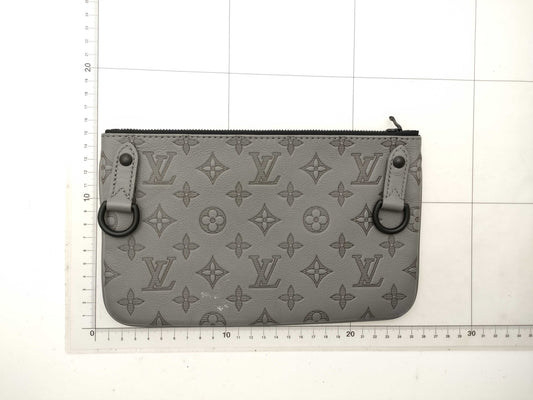 LOUIS VUITTON Monogram Shadow Trio Messenger Pouch Only