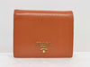 PRADA Bifold Wallet Orange Wallet