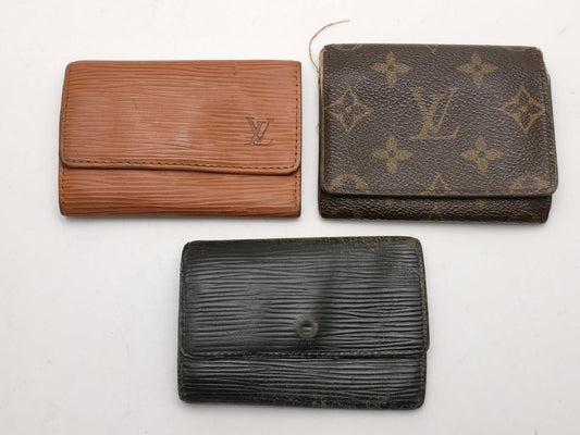 LOUIS VUITTON Monogram Pass Case/Epi Key Case Key Case/Key Holder
