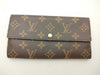 LOUIS VUITTON Monogram Portefeuille Sarah Wallet
