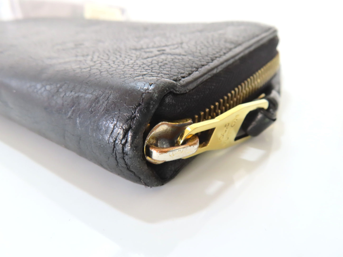 LOUIS VUITTON Monogram Empreinte Zippy Wallet