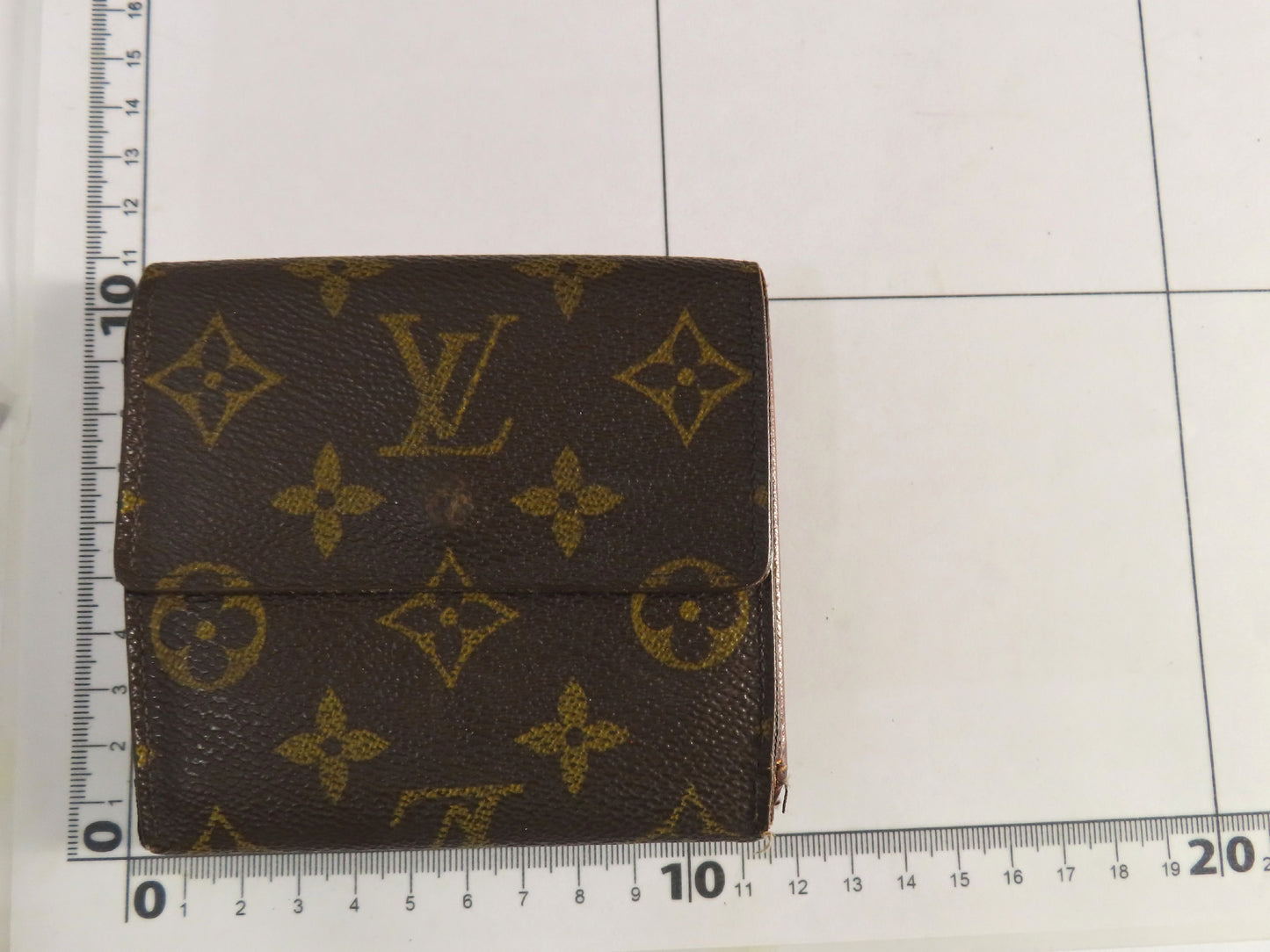 LOUIS VUITTON Monogram Double Hook Wallet