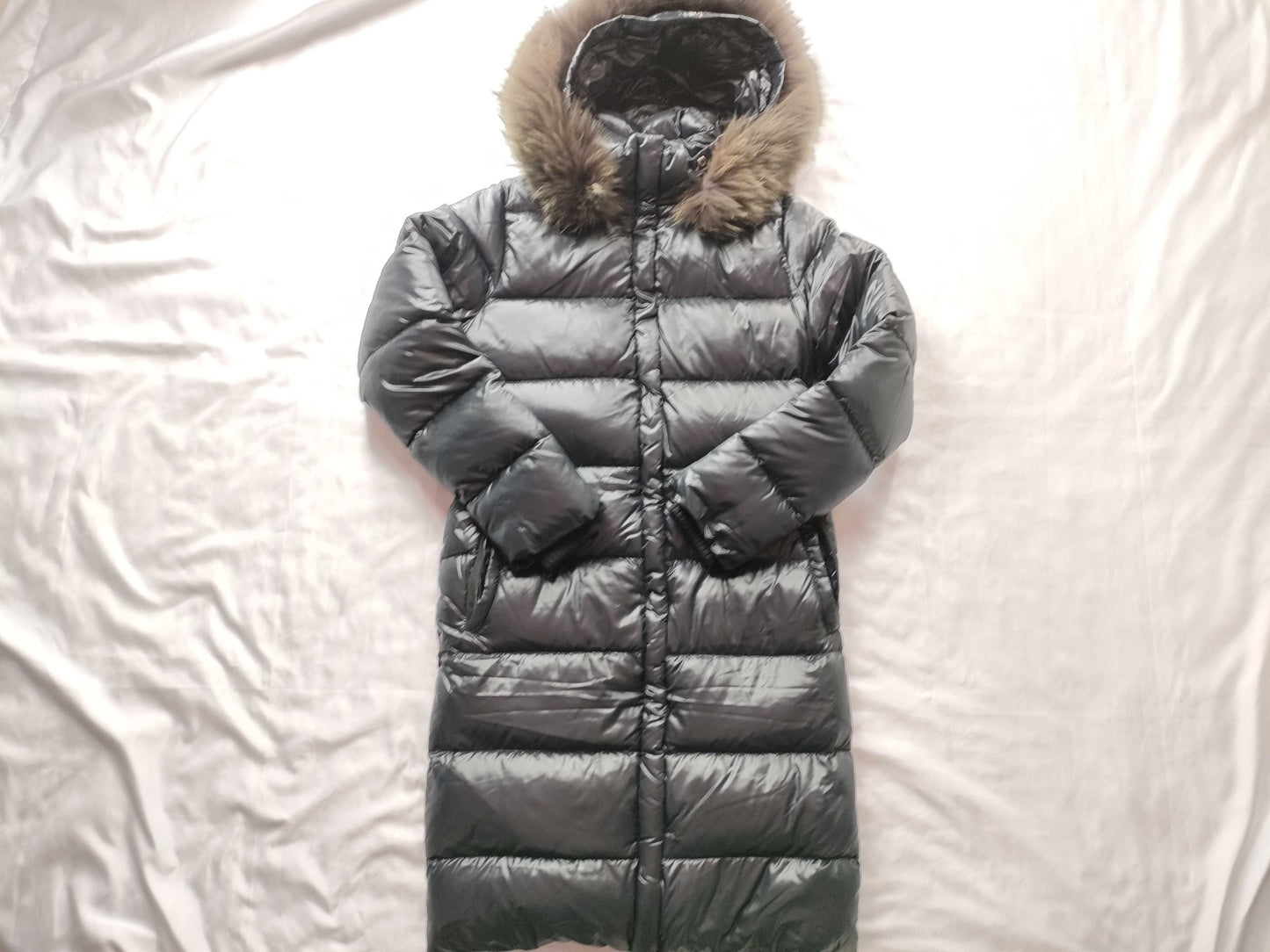 DUVETICA fur-trimmed down coat