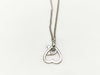 Dior Silver Heart Necklace