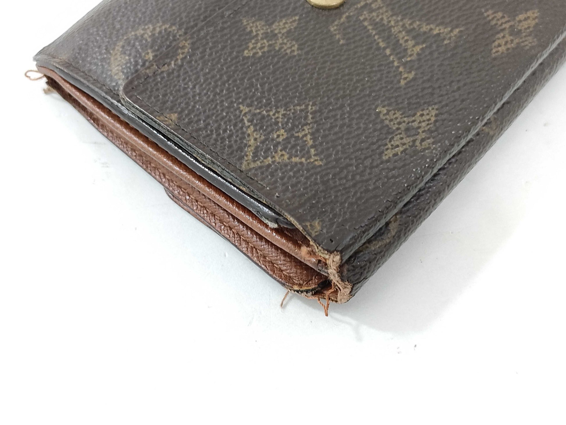 LOUIS VUITTON Monogram Wallet Key Case *3 Key Case/Key Holder