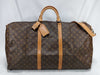LOUIS VUITTON Monogram M41412 Keepall Bandouliere 60 Boston Bag