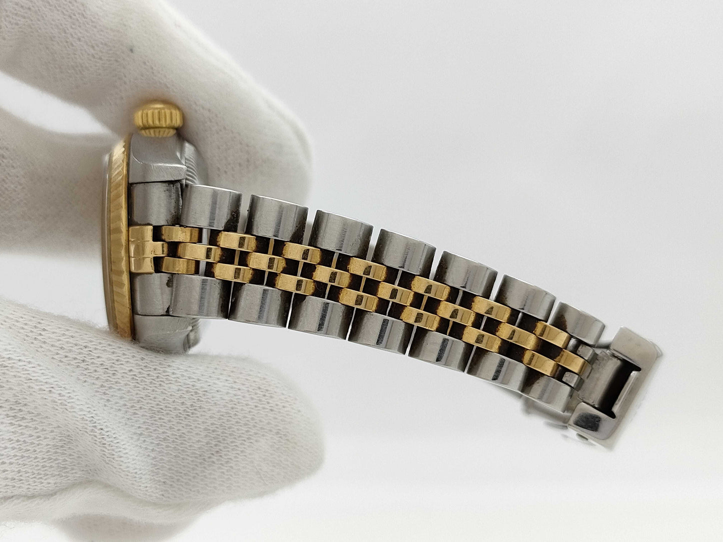 ROLEX 79173G P645088 Champagne Dial Women's Watch