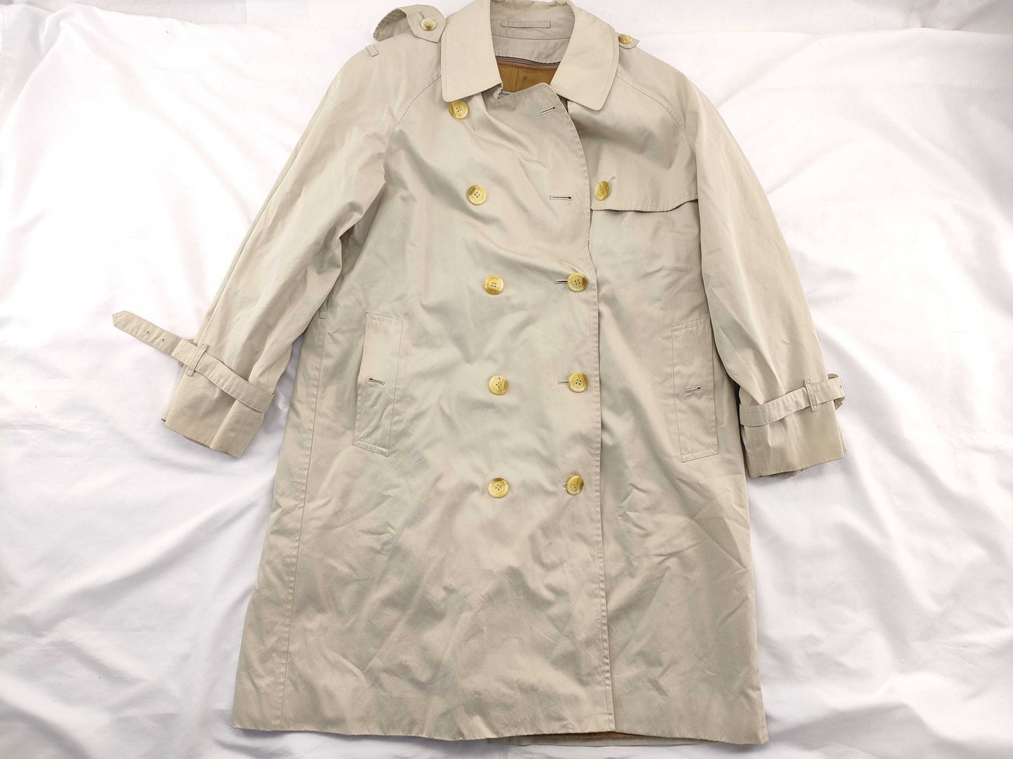 BURBERRY trench coat with Nova check lining