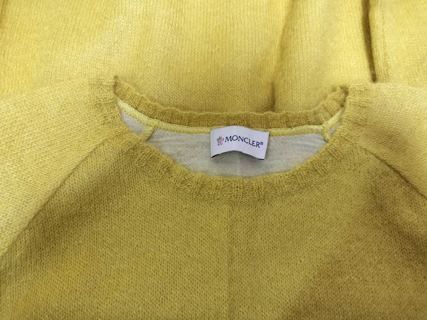 MONCLER Long Sleeve Knit Yellow Other Apparel