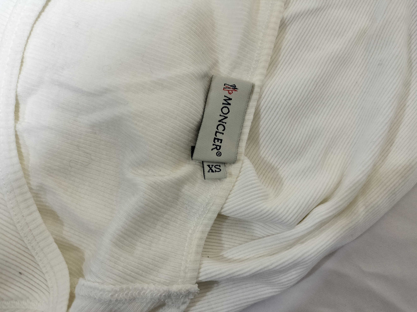 MONCLER tank top ruffle shirt