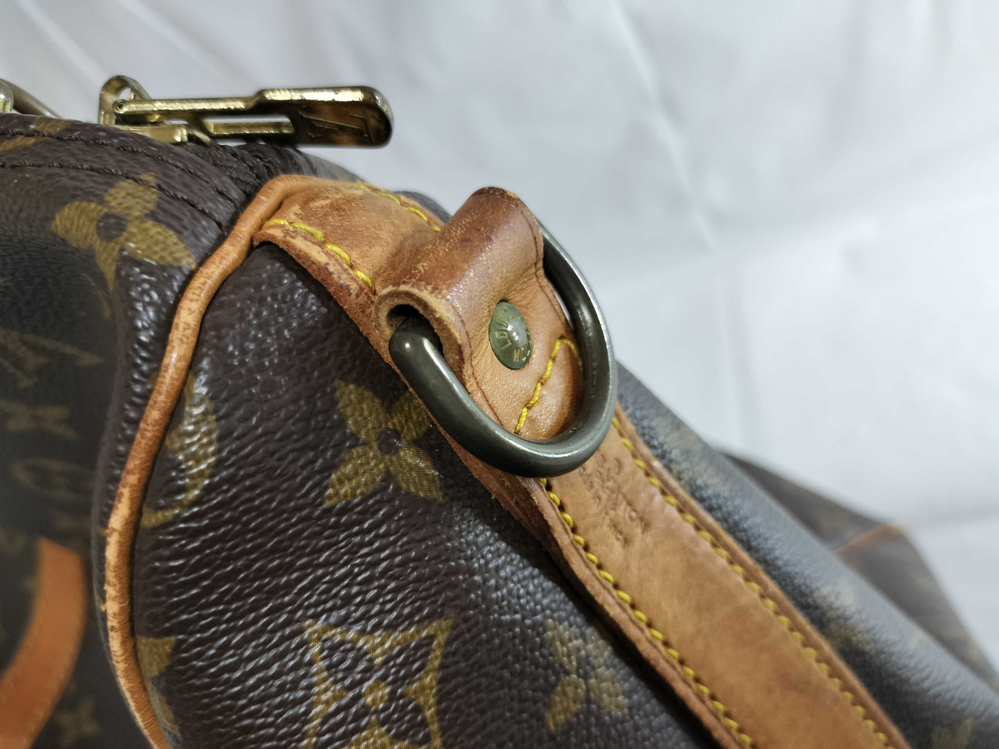 LOUIS VUITTON Monogram M41412 Keepall Bandouliere 60 Boston Bag
