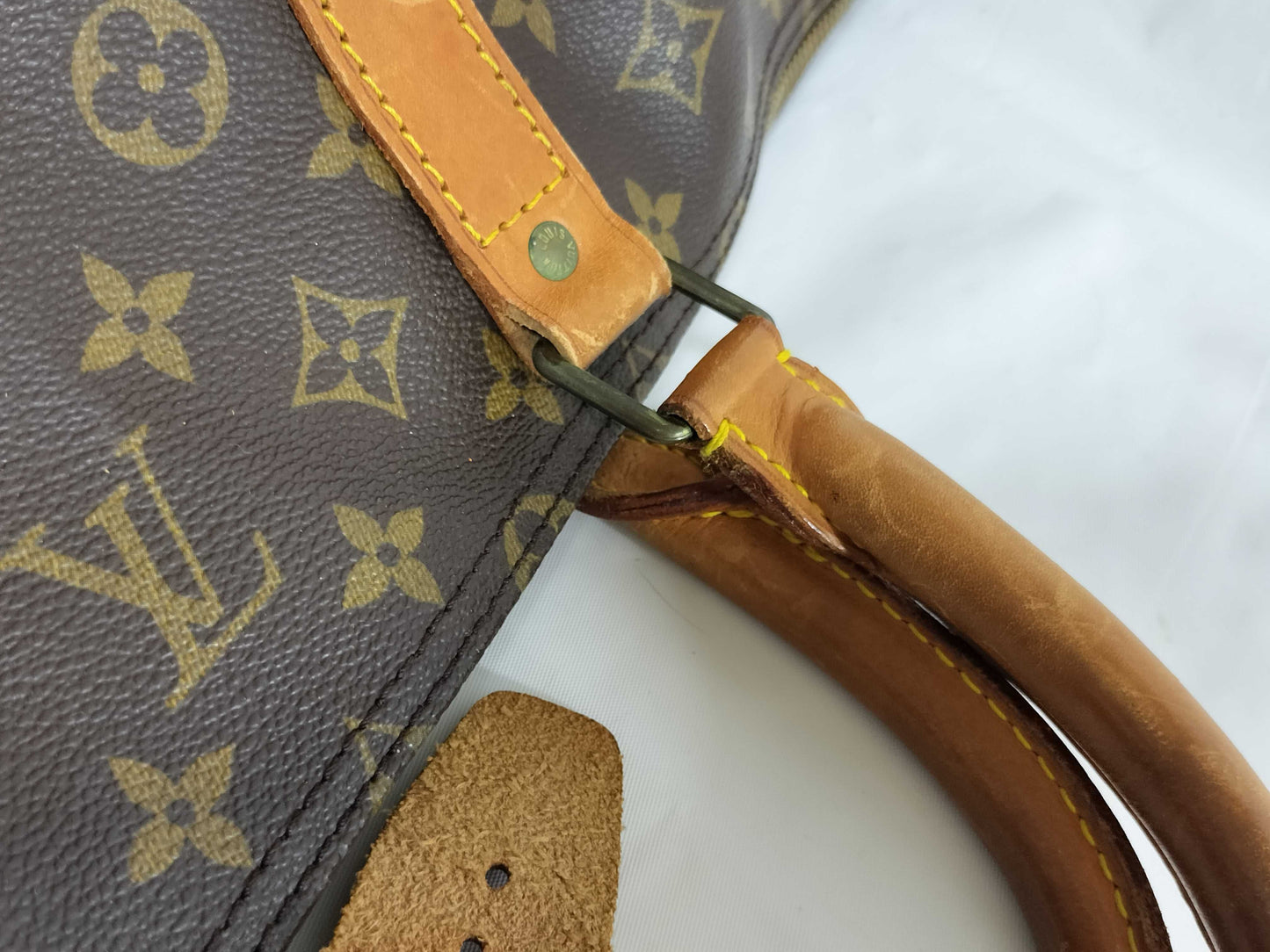 LOUIS VUITTON Monogram M41412 Keepall Bandouliere 60 Boston Bag