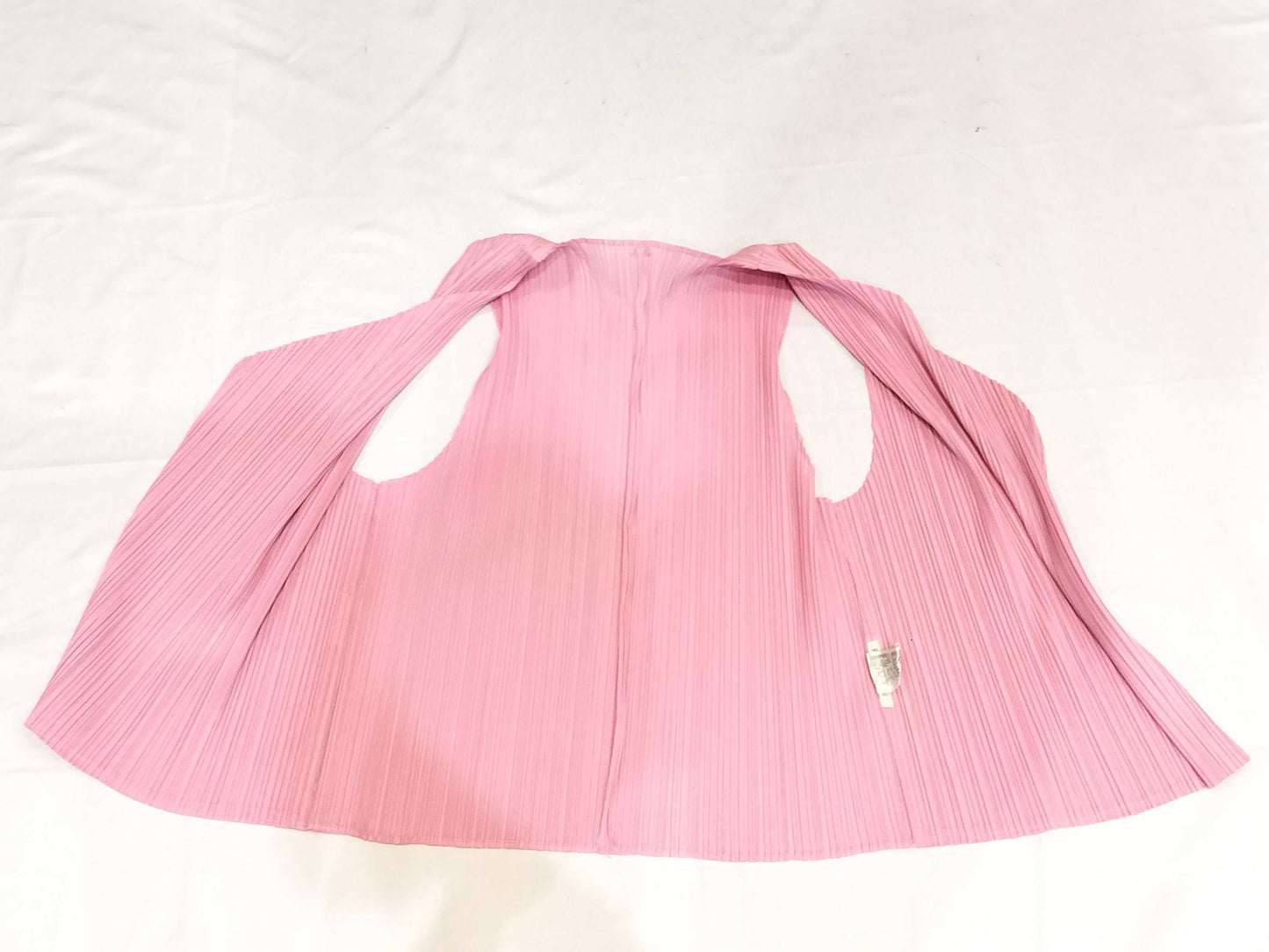 PLEATS PLEASE Issey Miyake Pleats Please Pleated Vest Pink Vest