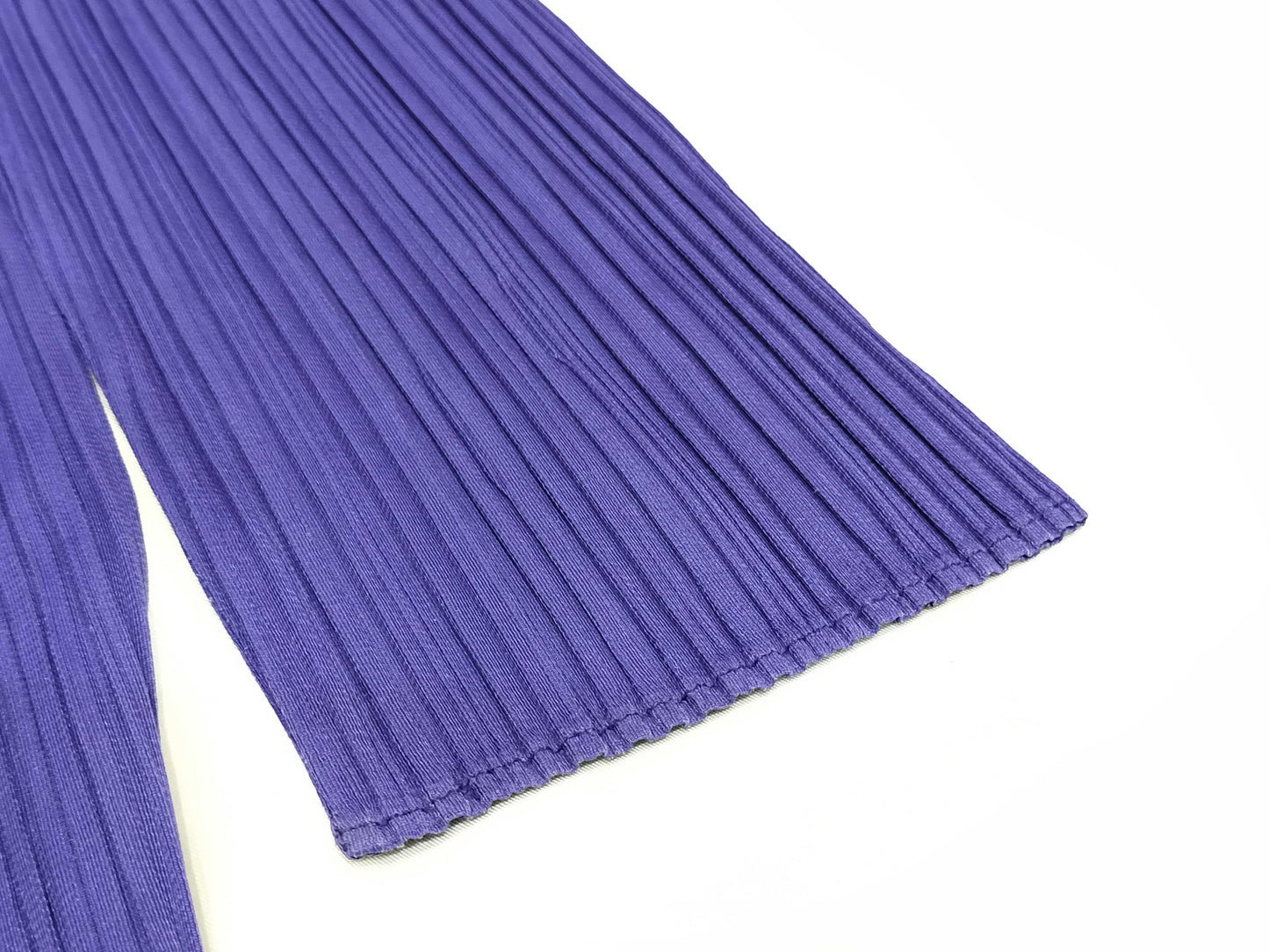 PLEATS PLEASE Issey Miyake clothing Pleats Please high-neck top, purple