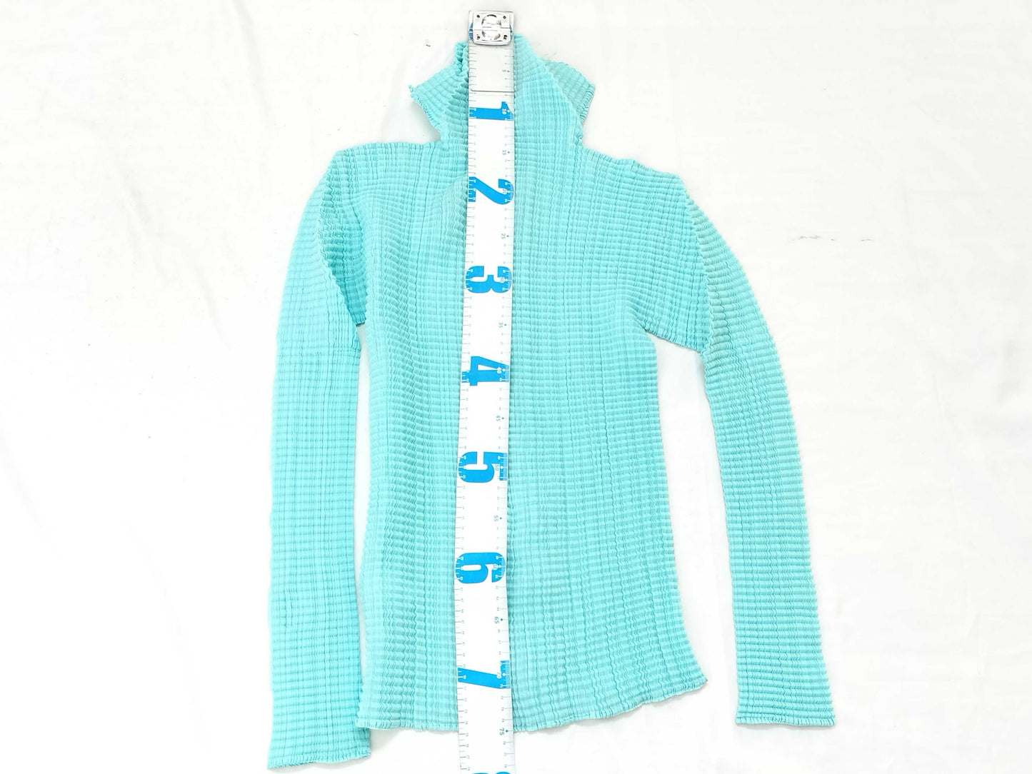 ISSEY MIYAKE Pleats Please Cardigan, Blue