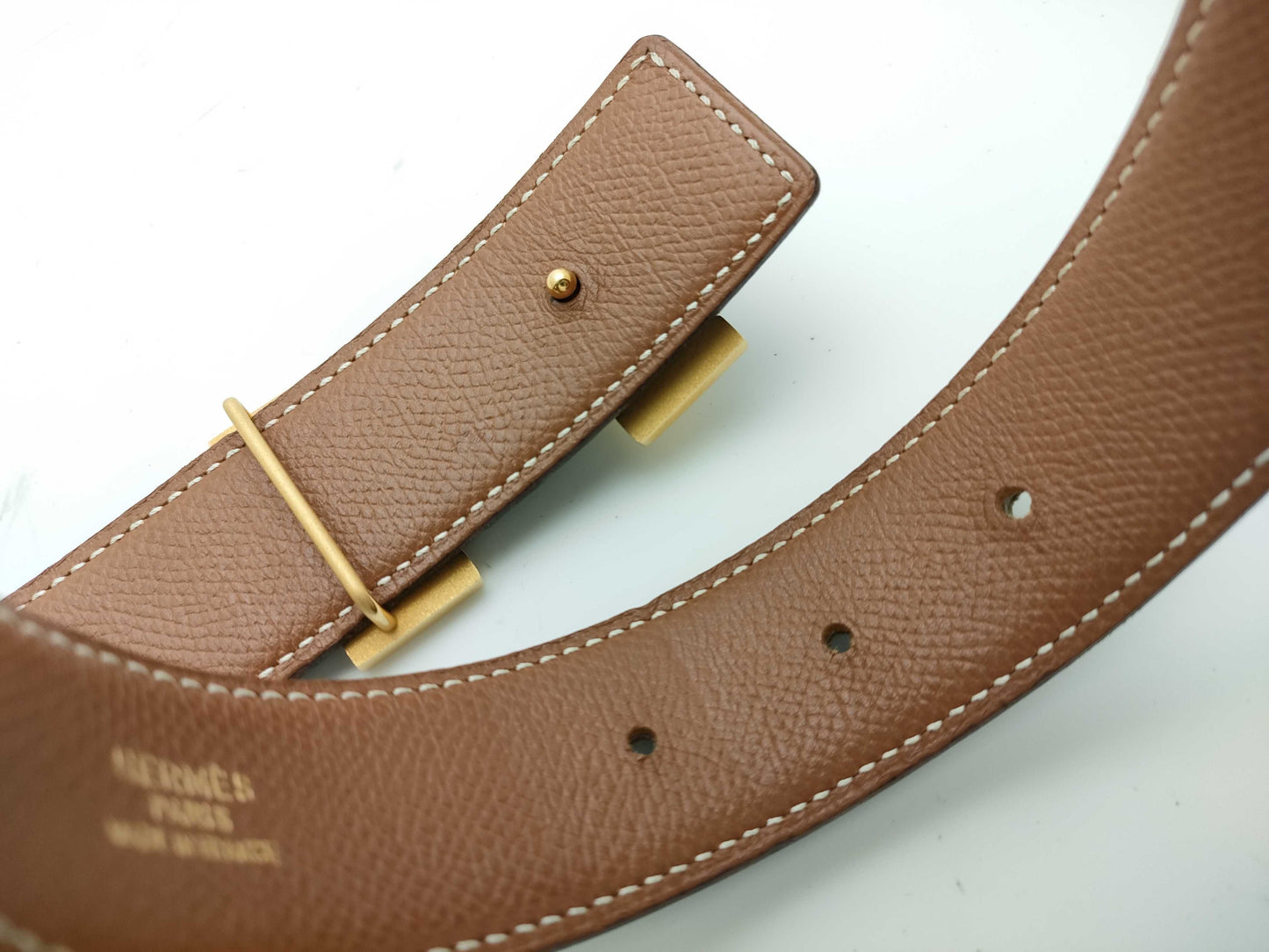 HERMES Mini Constance □B 70 GD hardware belt
