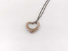 Tiffany & Co. Open Heart Necklace with Rust