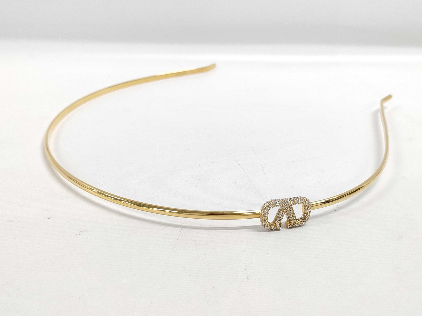 VALENTINO V Logo Signature Swarovski Collaboration Headband Other Accessories