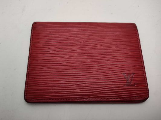 LOUIS VUITTON Damier Azur Azur Key Case RFID Key Case/Key Holder