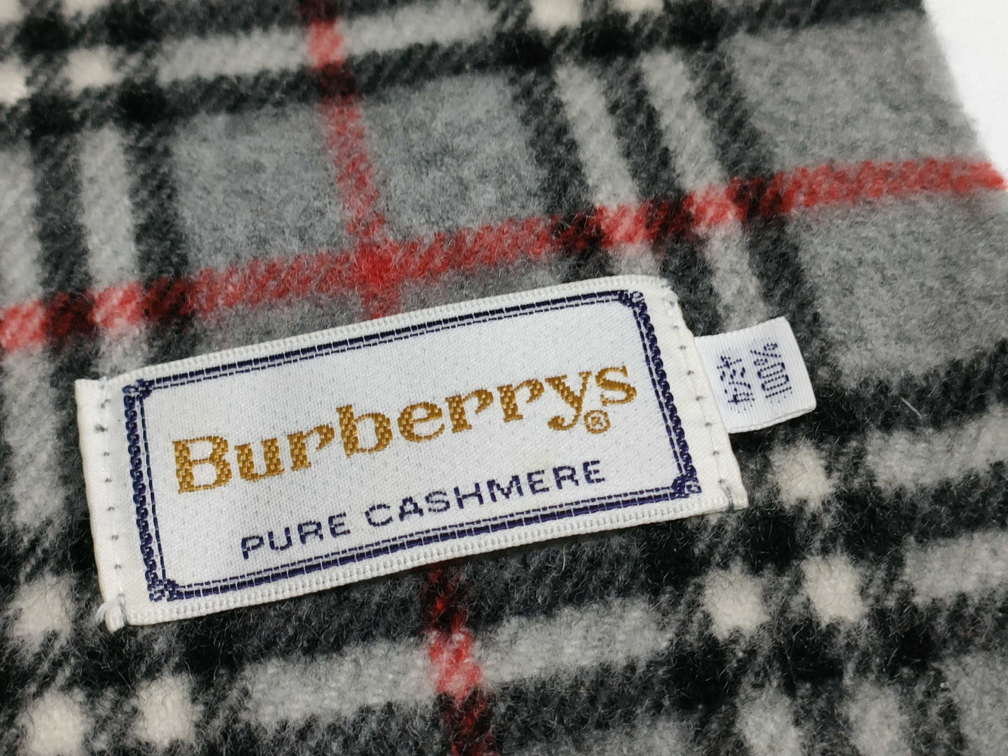 BURBERRY Pure Cashmere Scarf Other Accessories