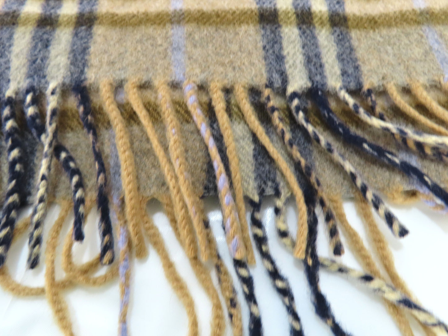 Burberrys 100% Cashmere Scarf
