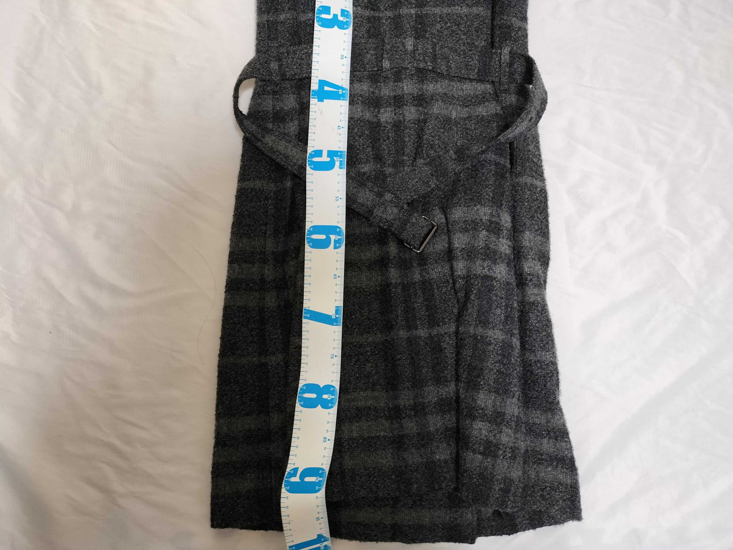 BURBERRY Nova Check Wool Dress with Belt