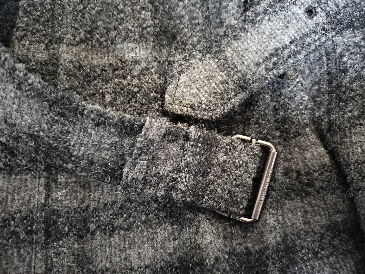 BURBERRY Nova Check Wool Dress with Belt
