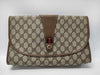 GUCCI GG Supreme Sherry Line Second Bag 89.01.031 Clutch Bag
