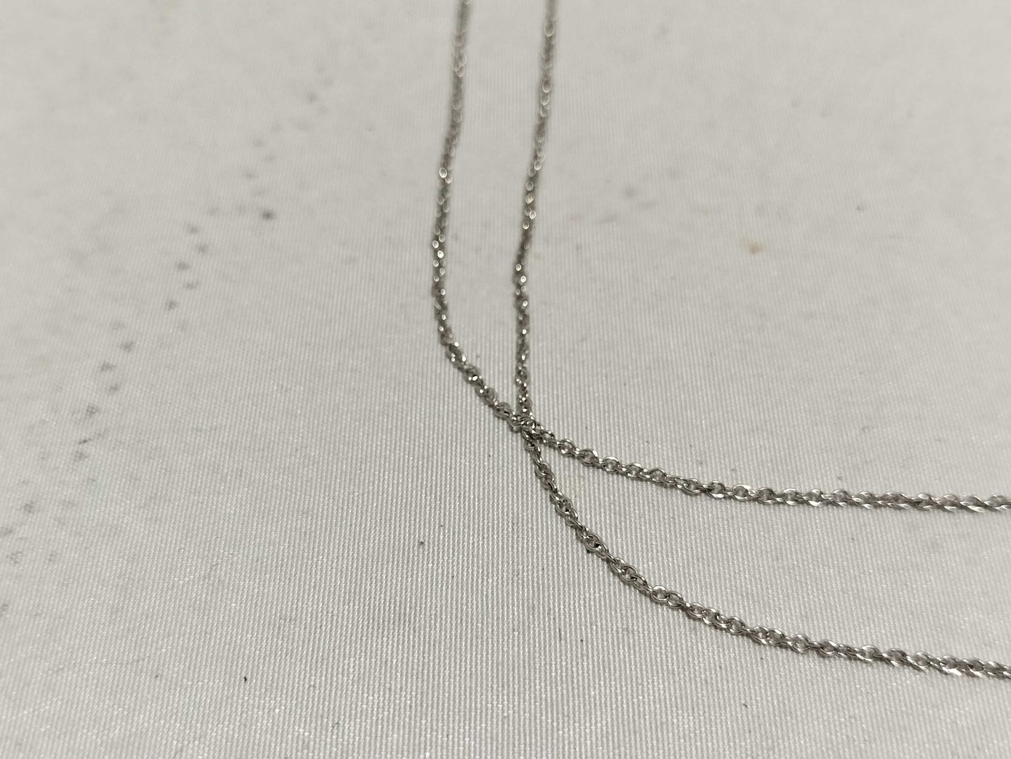 Tiffany & Co. Double Loving Heart SV925 4.2g Necklace