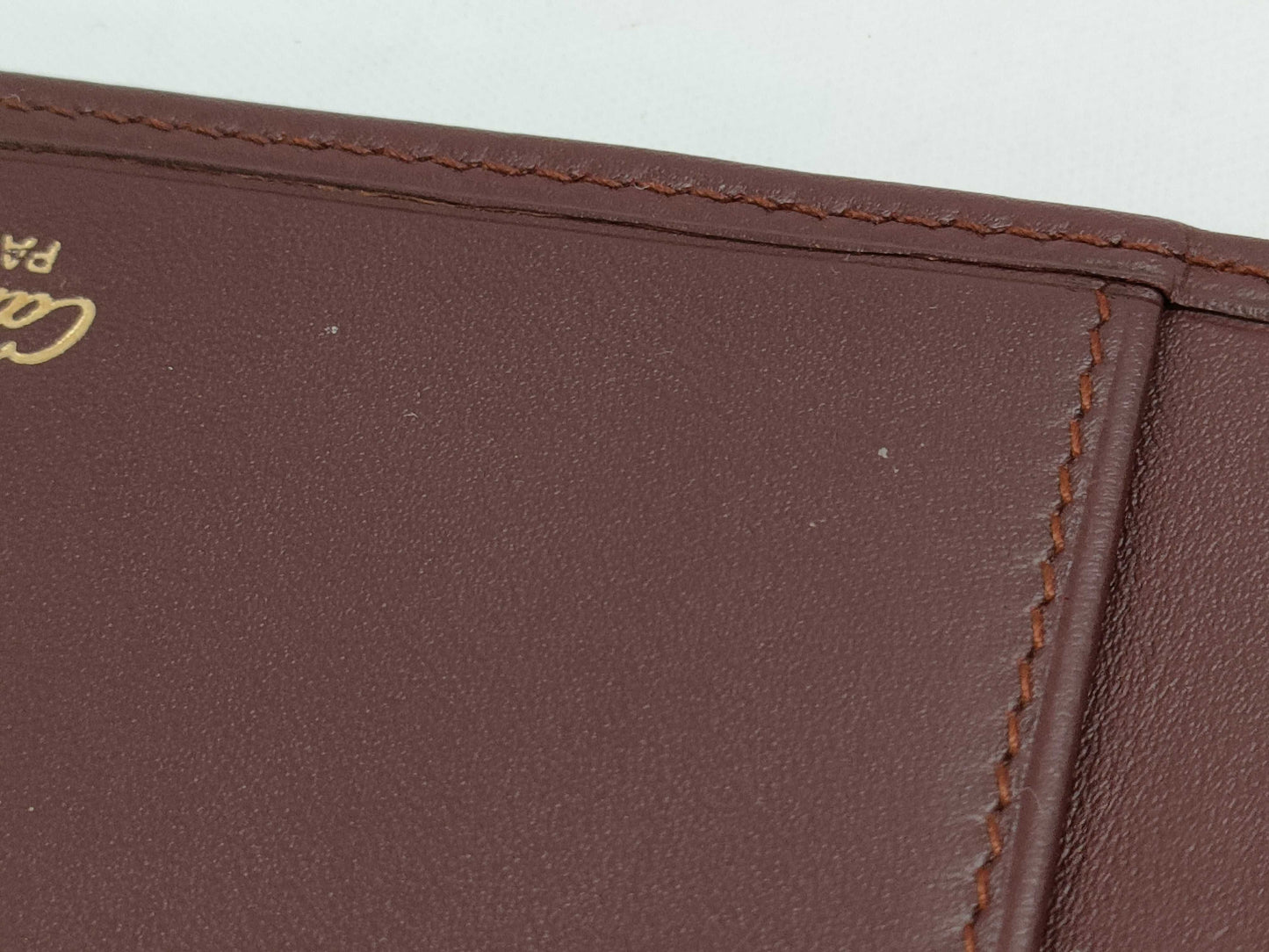 Cartier Must Bifold Card Case, Card Case, Pass Case, Business Card Case