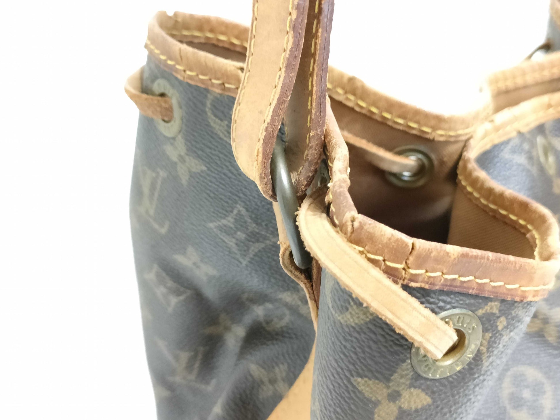 LOUIS VUITTON Monogram Noe Painted Shoulder Bag