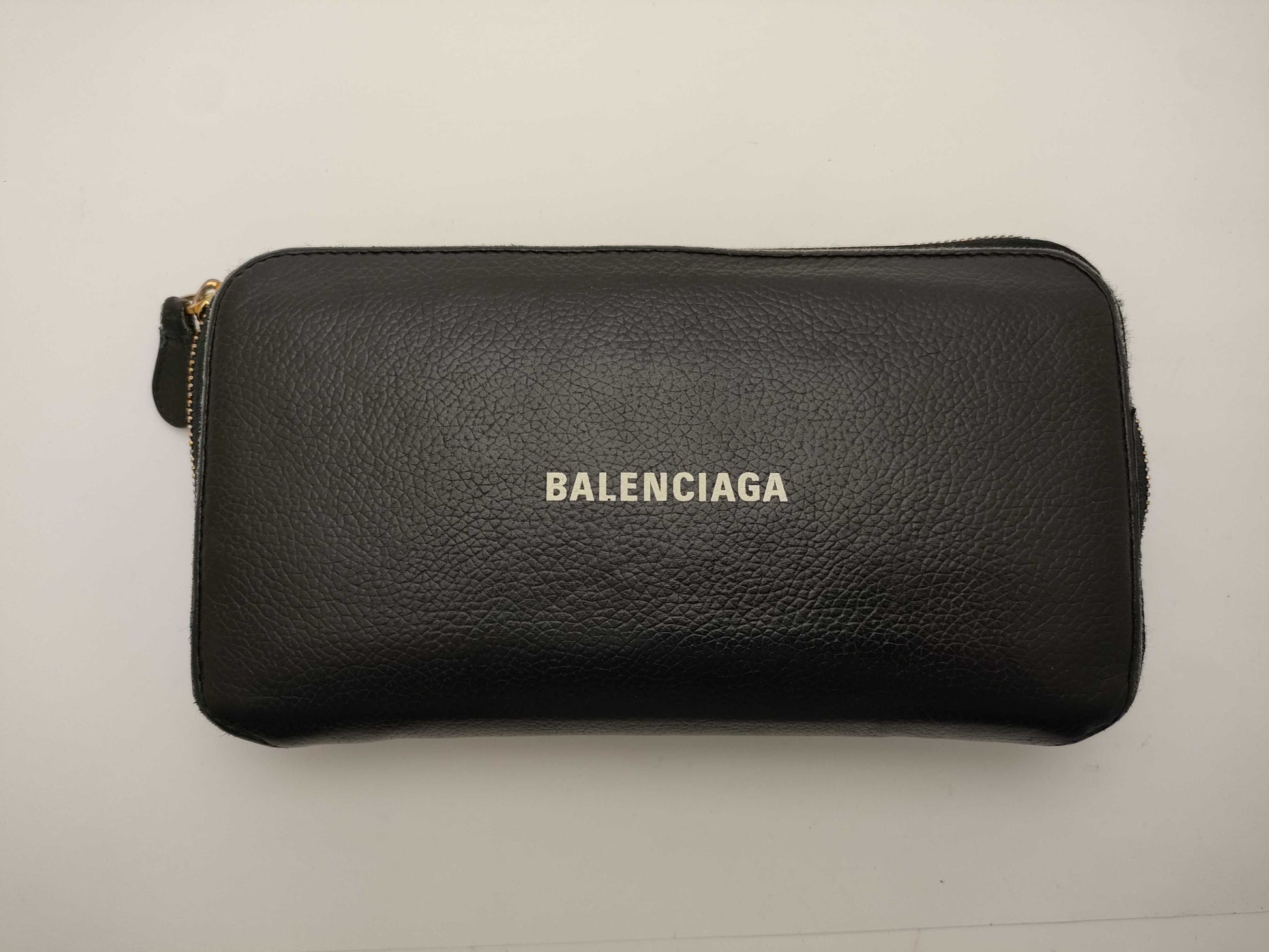 BALENCIAGA 594290 Round Zip Long Wallet
