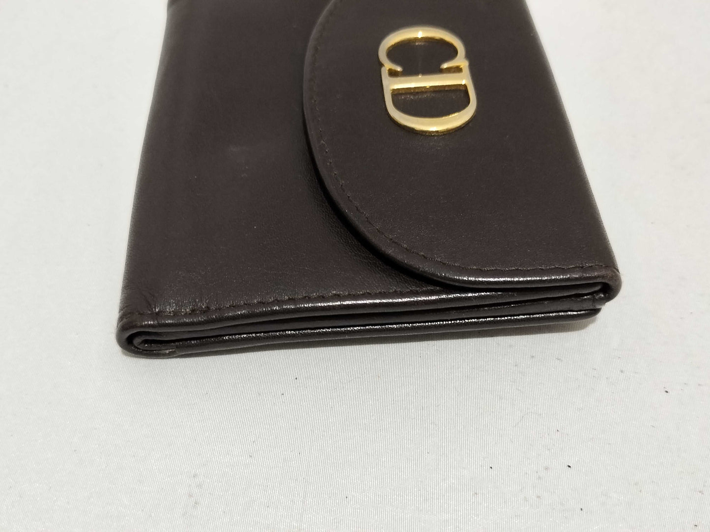Dior Leather Pass Case Wallet