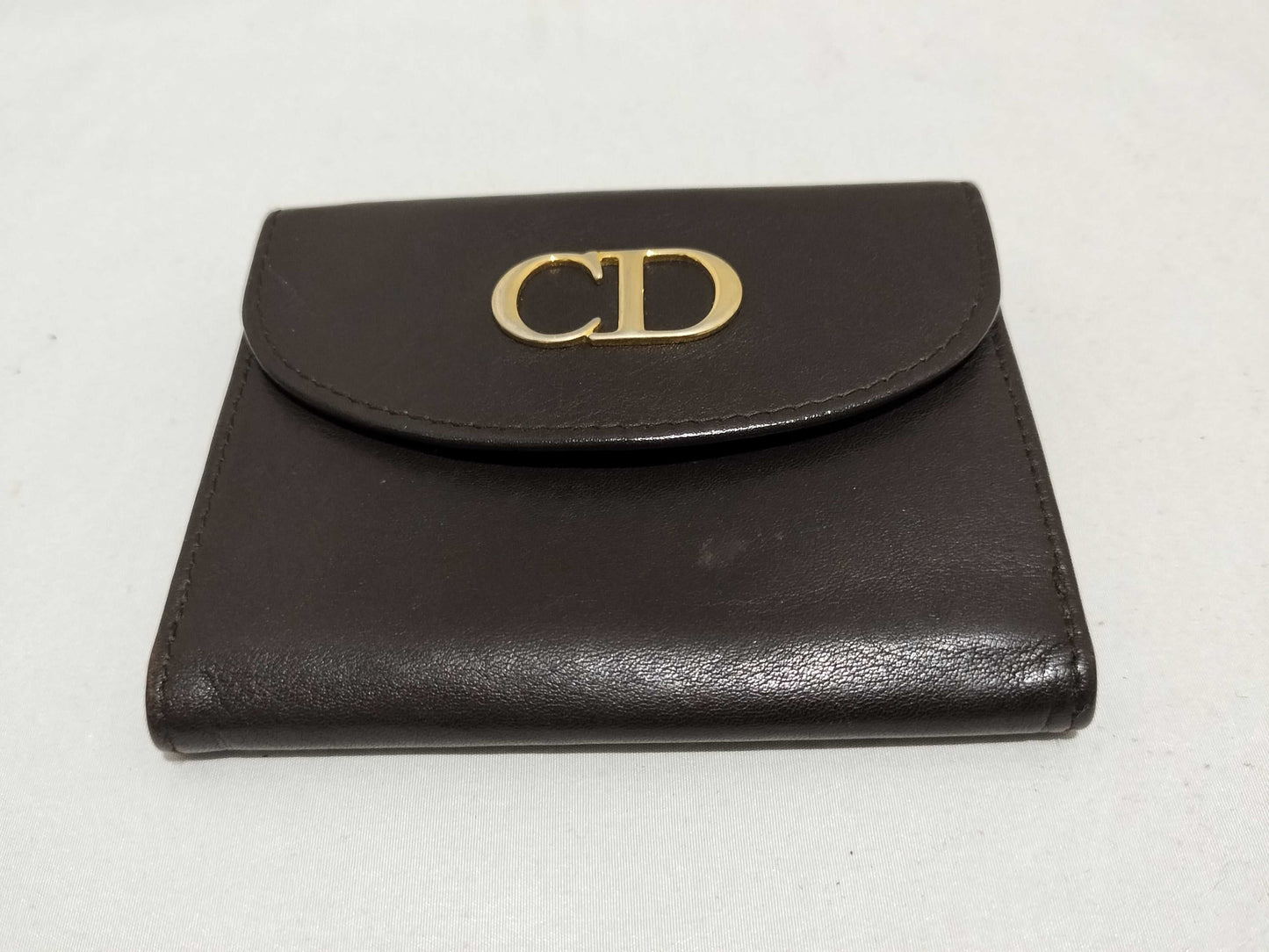 Dior Leather Pass Case Wallet
