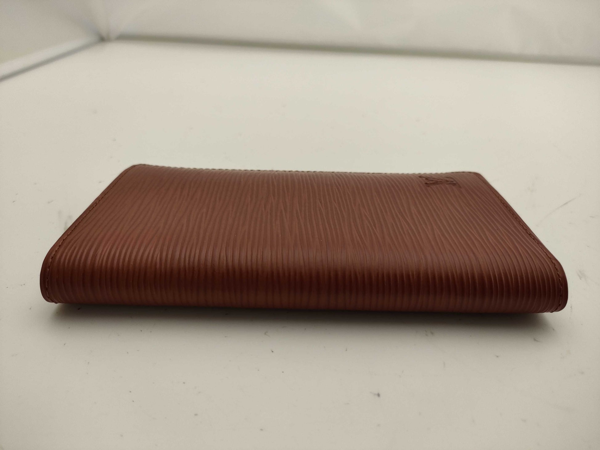 LOUIS VUITTON Epi Notebook Cover, Brown