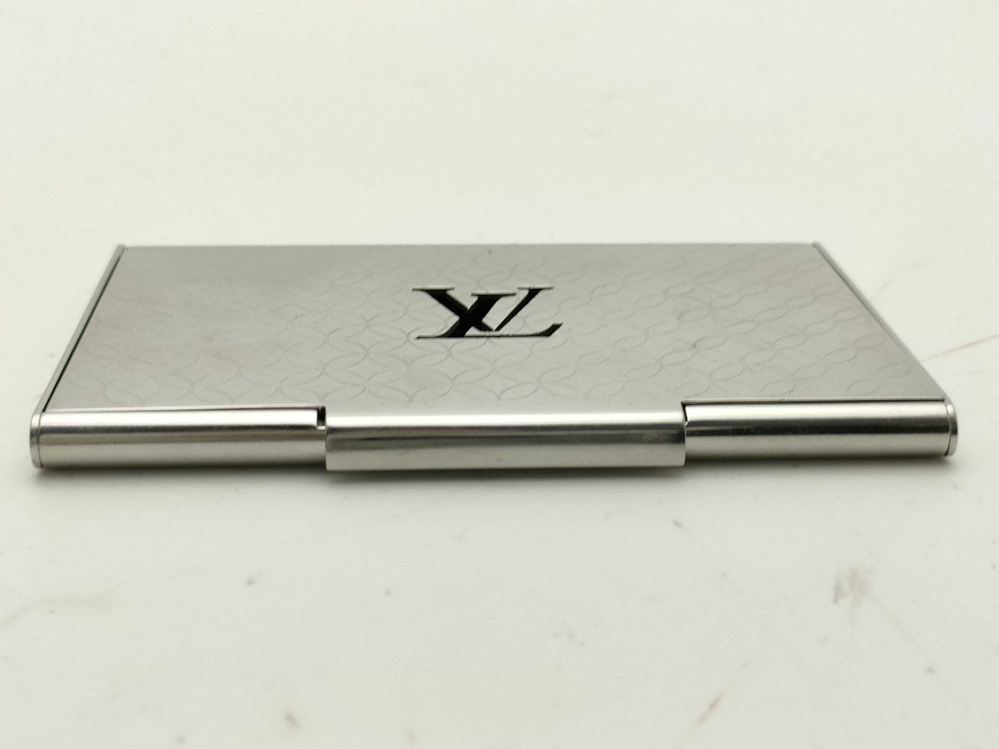 LOUIS VUITTON Porte Carte Champs-Élysées Silver Card Case, Pass Case, Business Card Holder
