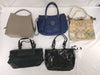 5-piece handbag set including Coach, Tory Burch, etc.